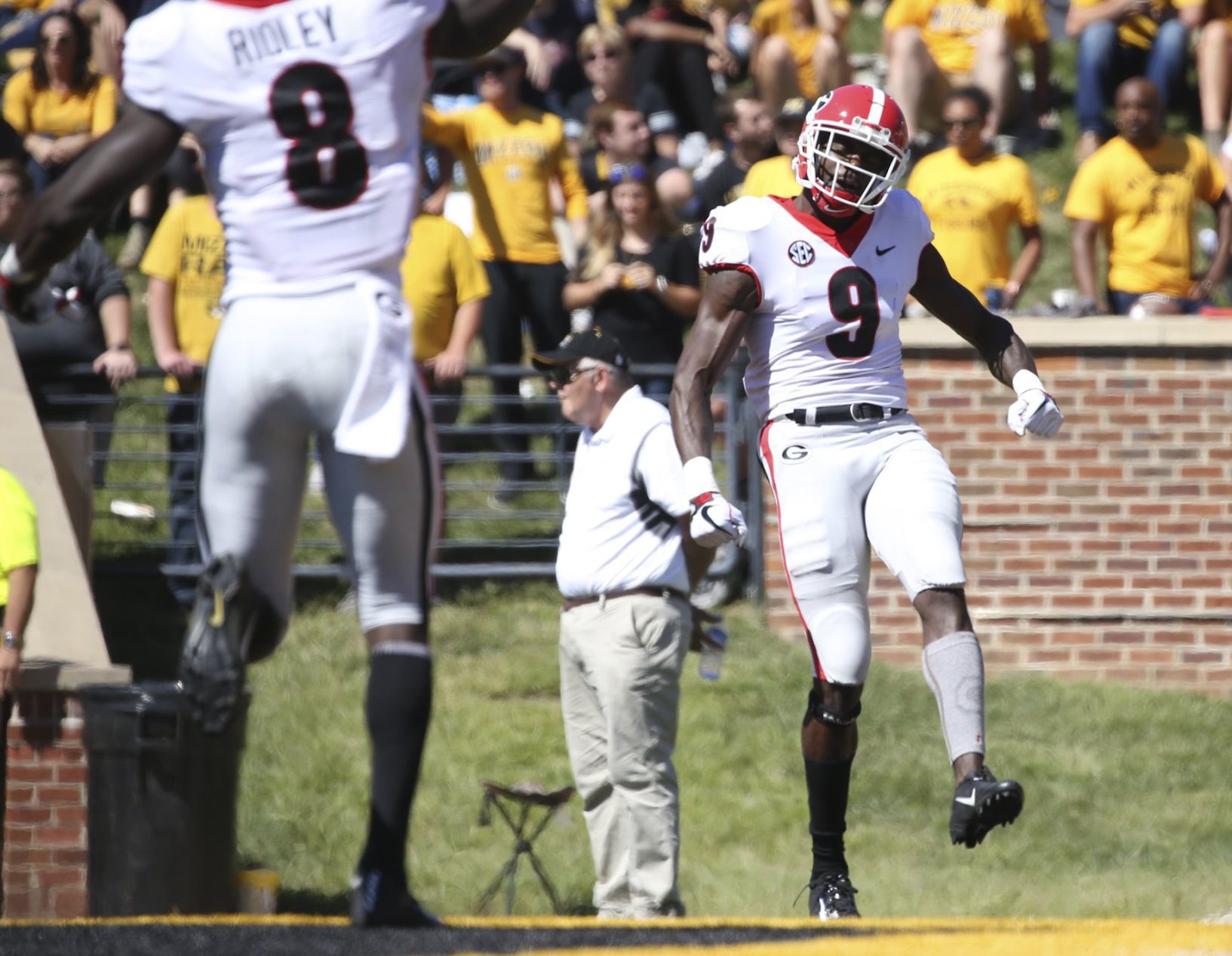 Missouri loses to No. 2 Georgia 43-29